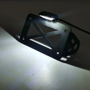 Suporte Placa Universal Moto Custon Honda Cafe Racer Suzuki