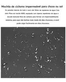 Bolsa de Perna de Fibra de Carbono a Prova D'Água