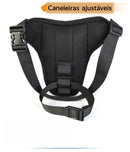 Bolsa de Perna Fibra de Carbono Motocentric