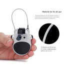 Cadeado Retrátil Para Capacete De Moto