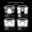 Lanterna de Cabeça Recarregável