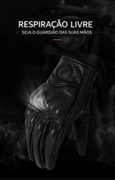 Luva de Couro Vintage