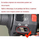 Botão Alumínio Seta