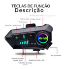 Intercomunicador Impermeável Comando de Voz (Comunicação com o Garupa)
