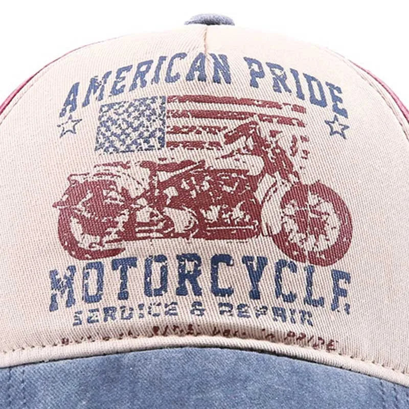 Boné American Pride Motorcycle