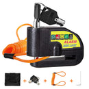 Trava Cadeado De Freio Disco Com Alarme Sonoro Para Moto